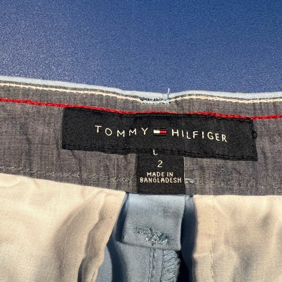 Tommy Hilfiger Women's Light Blue Pants Size 2 Work Wear Business - Picture 5 of 9